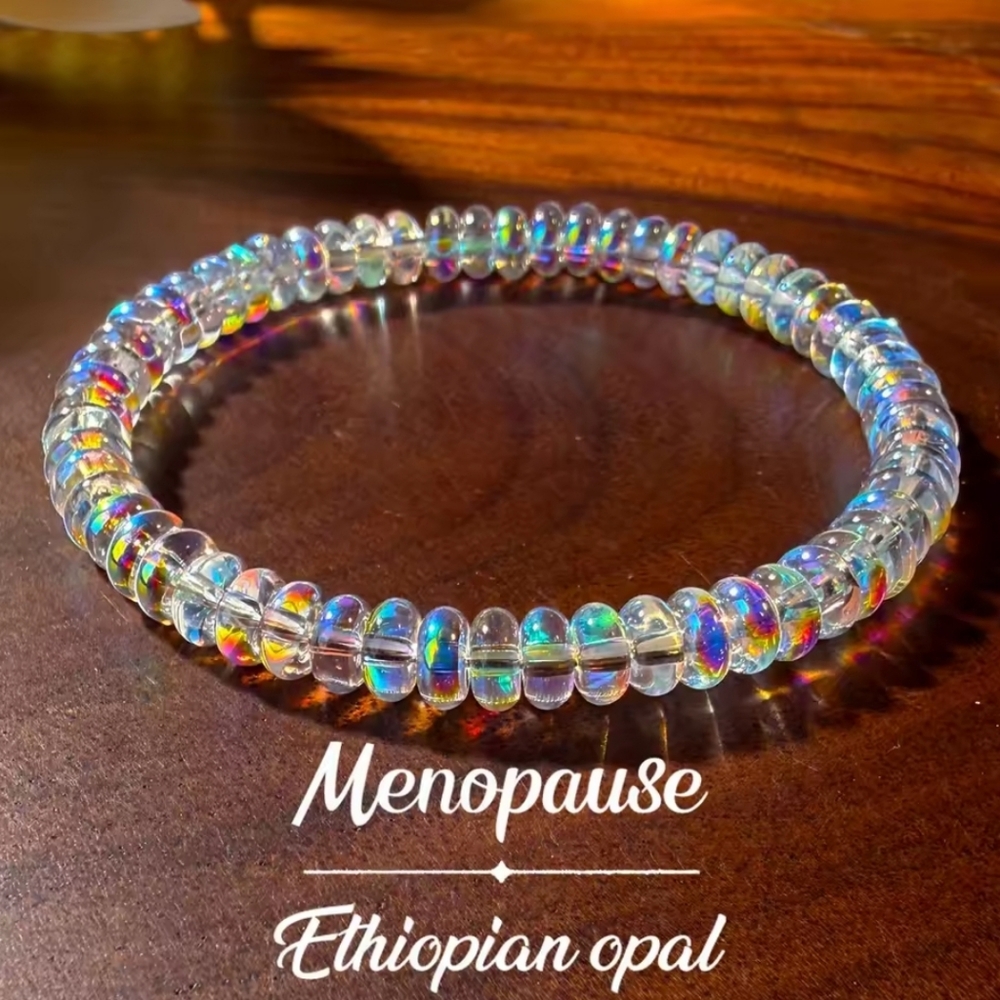 Ethiopian Opal Beaded Bracelet